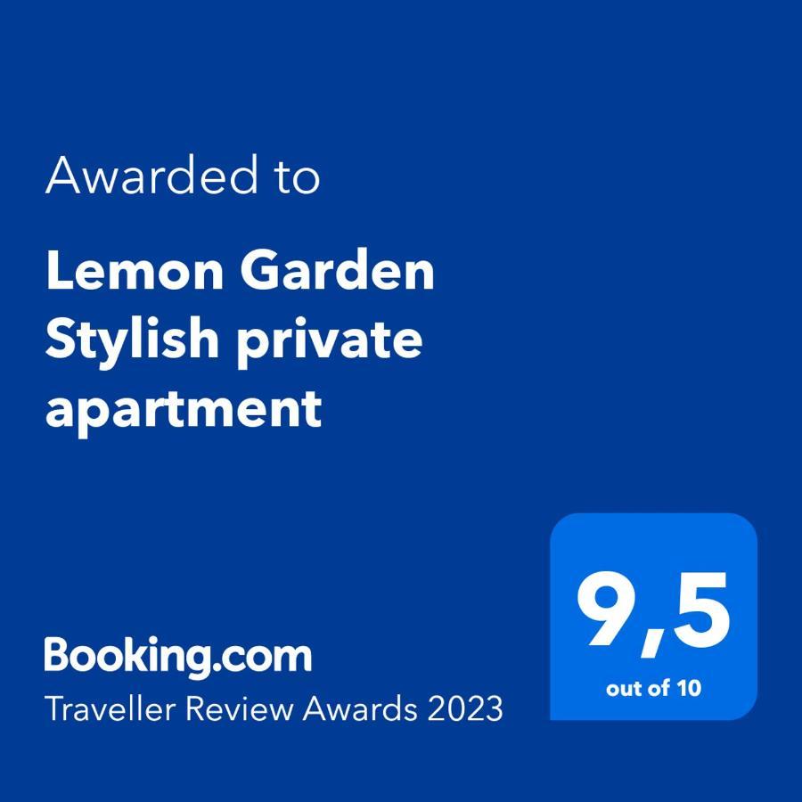 Lemon Garden Stylish Private Apartment Calamata Exterior foto